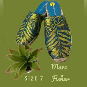 Marc Fisher Sandals Size 7, worn On e.. Fast Shipping…